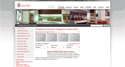 Desktop Screenshot of fotogaleriekuchyne.cz